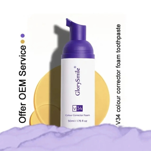 Color corrector foam whitening toothpaste - Picture 3 of 7